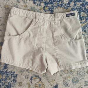 Patagonia cord stand up shorts 3 1/2 inch